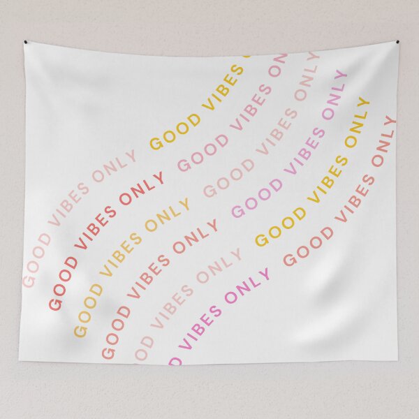 Item preview, Good Vibes Only - Summer Vibes - Happy Words designed and sold by AlfabetDesign.