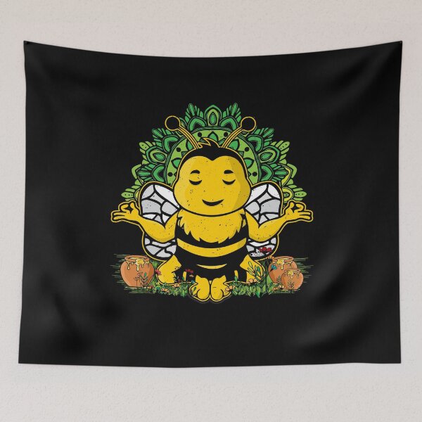 Item preview, Save The Bees Gift Meditation Yoga Lover Women Bee designed and sold by DSWShirts.