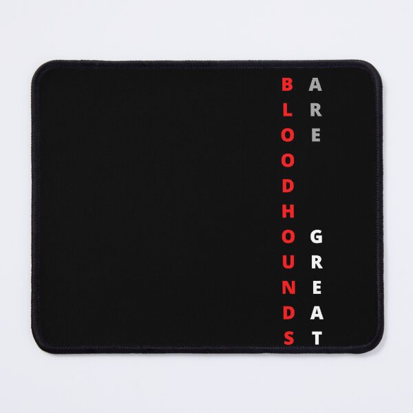 Item preview, Funny Bloodhound text minimalistic design designed and sold by MayaAndNora.