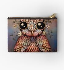 little rainbow flower owl Studio Pouch