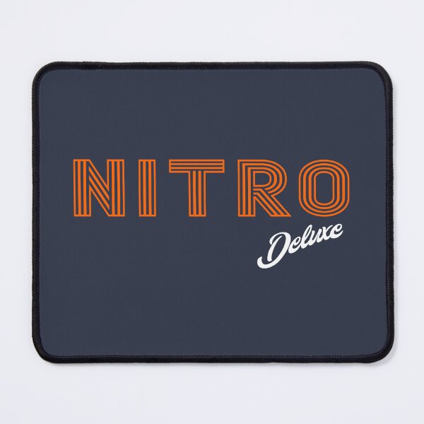 Item preview, NITRO DELUXE. ORANGE WHITE. designed and sold by 5hertz.