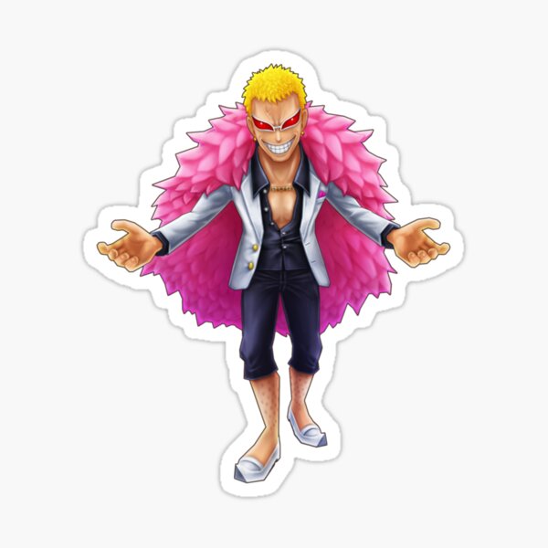 Donquixote Doflamingo One Piece Sticker For Sale By Soniahilpert Redbubble