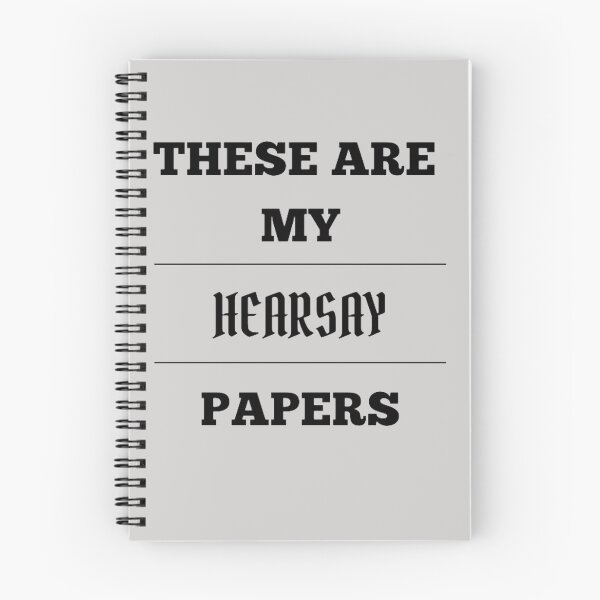 Item preview, Hearsay Papers designed and sold by letswookieswin.