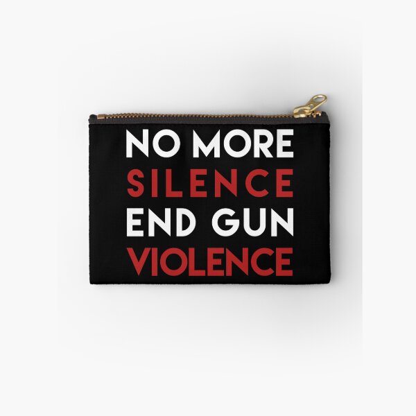 Item preview, NO MORE SILENCE END GUN VIOLENCE designed and sold by Akkhay.