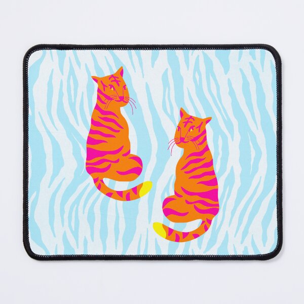 Item preview, neon abstract tigers designed and sold by Julia Santos.