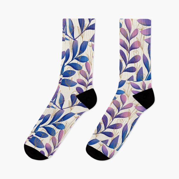 Item preview, Purple Seamless Tropical Leaves - Colorful designed and sold by SBWorld.