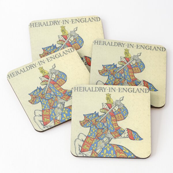 Item preview, Heraldry in England (1946) - Vintage Book Cover designed and sold by SALON DES ARTS.