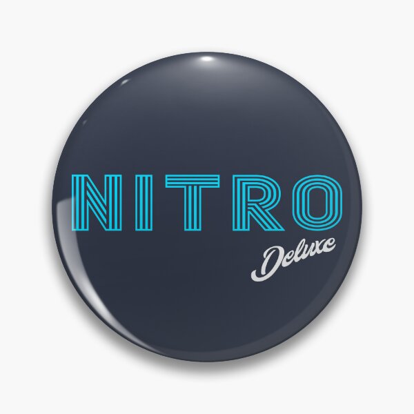 Artikelvorschau, NITRO DELUXE. BLAU WEISS. entworfen und verkauft von 5hertz.