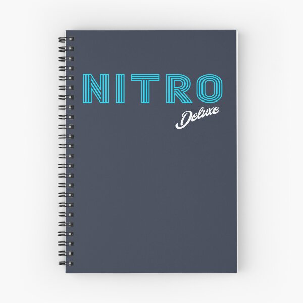 Artikelvorschau, NITRO DELUXE. BLAU WEISS. entworfen und verkauft von 5hertz.