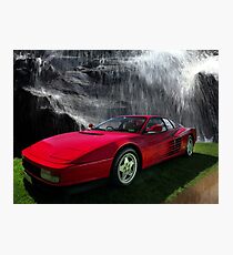 1986 Testarossa TR512 Photographic Print