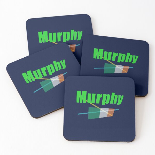Item preview, Murphy surname with Irish flag abstract design designed and sold by lobodelnoir.