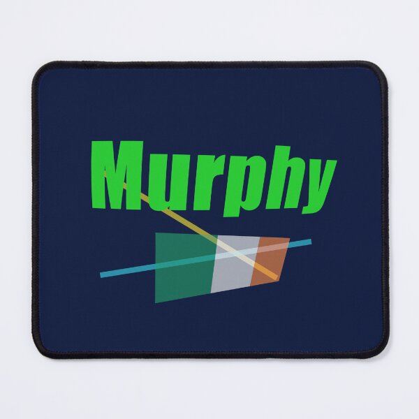 Item preview, Murphy surname with Irish flag abstract design designed and sold by lobodelnoir.