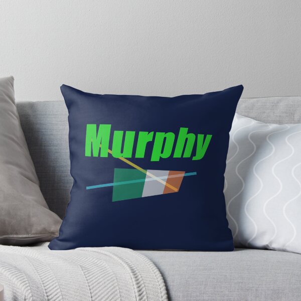 Item preview, Murphy surname with Irish flag abstract design designed and sold by lobodelnoir.