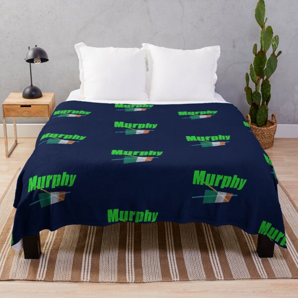 Item preview, Murphy surname with Irish flag abstract design designed and sold by lobodelnoir.