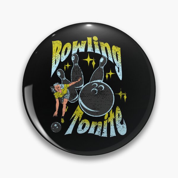 Item preview, Bowling Tonite Let's Bowl Tonight Retro Bowlers Sport Vintage Edition designed and sold by CharJens.