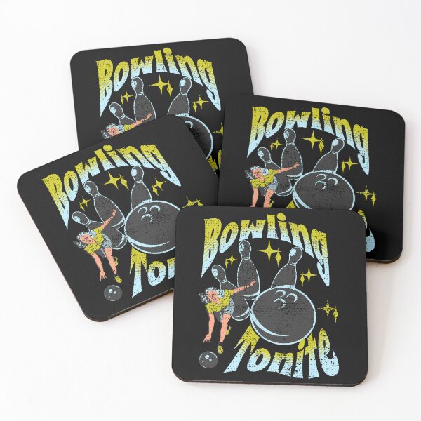 Item preview, Bowling Tonite Let's Bowl Tonight Retro Bowlers Sport Vintage Edition designed and sold by CharJens.