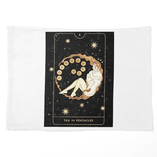 Ten Of Pentacles Art Pet Blanket
