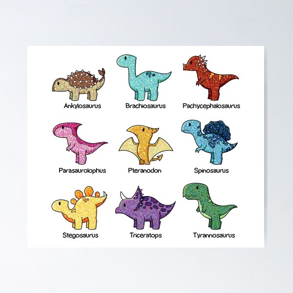 Item preview, Dinosaur Chart designed and sold by Madison Ridgdill.