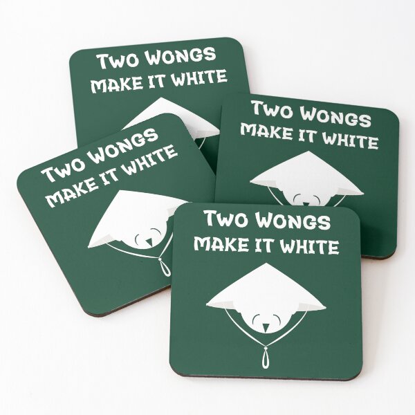 Item preview, Best Seller - Two Wongs Make It White  A Best Funny Two Wongs Make It White  designed and sold by FoxSebastian.