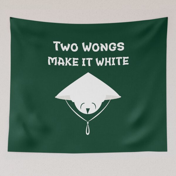 Item preview, Best Seller - Two Wongs Make It White  A Best Funny Two Wongs Make It White  designed and sold by FoxSebastian.