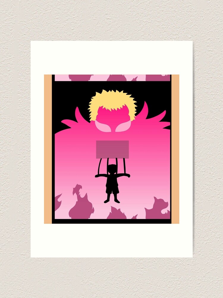 Doflamingo sunglasses - One piece | Art Print