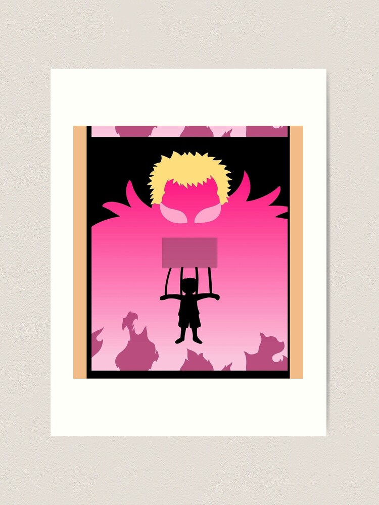 Anime Character Donquixote Doflamingo With Glasses Accessories