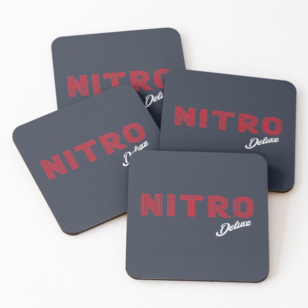 Item preview, NITRO DELUXE. ROJO BLANCO. designed and sold by 5hertz.