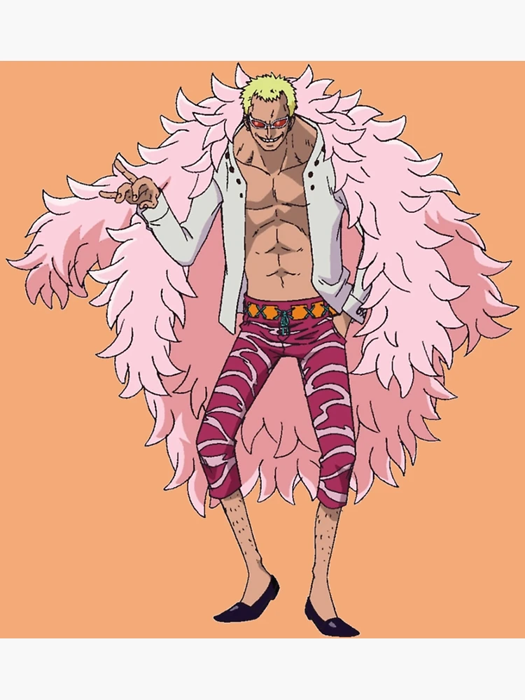 Donquixote Doflamingo One Piece Canvas Print for Sale by KearaBlock