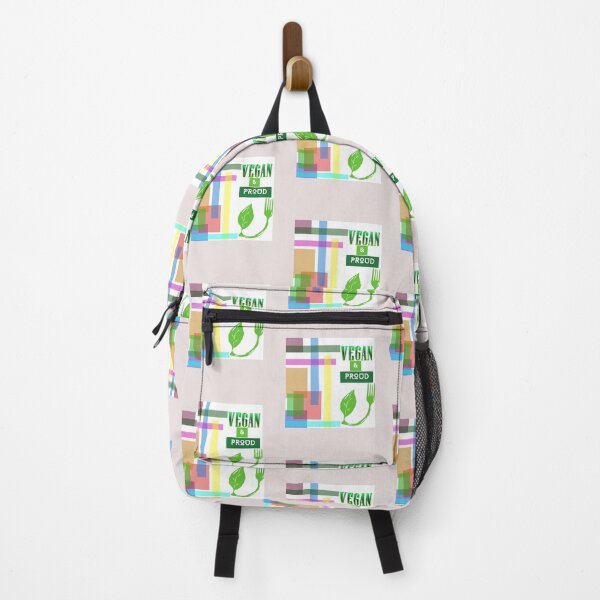 Item preview, Vegan and Proud - Colorful Typography designed and sold by SBWorld.