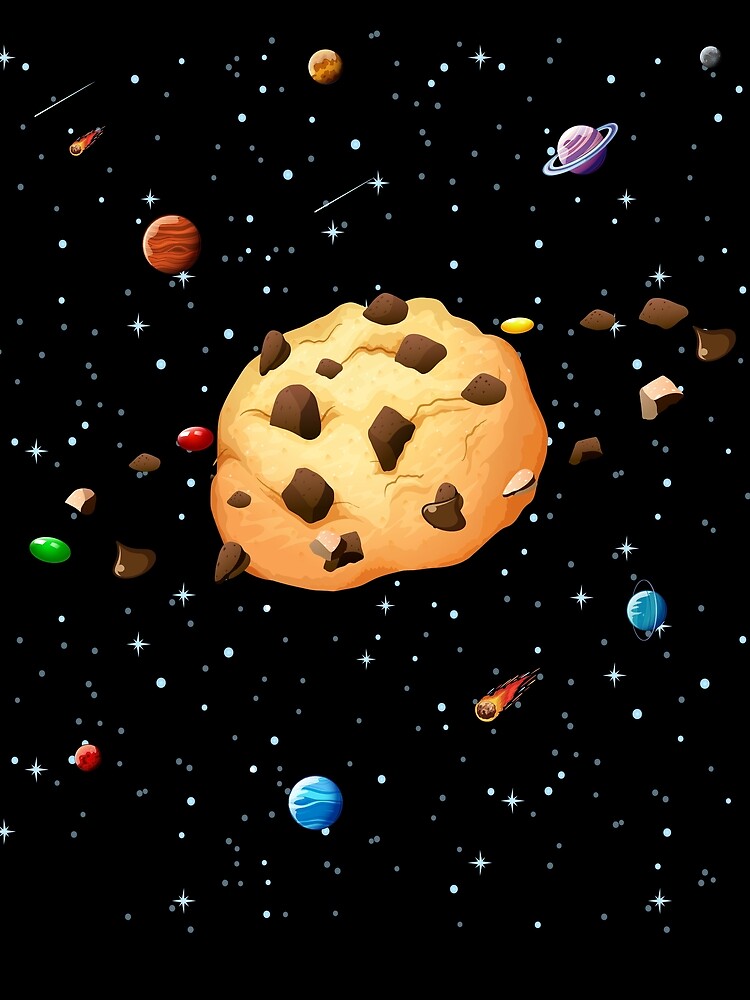 Thumbnail 3 von 3, Tuch, Chocolate Chip Cookie Planet Chocolate Chip Cookie Lover Gear designt und verkauft von DynamicDesign.