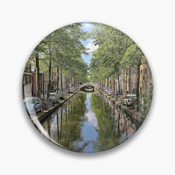 Item preview, A canal in Delft, the Netherlands designed and sold by dabingboshi.