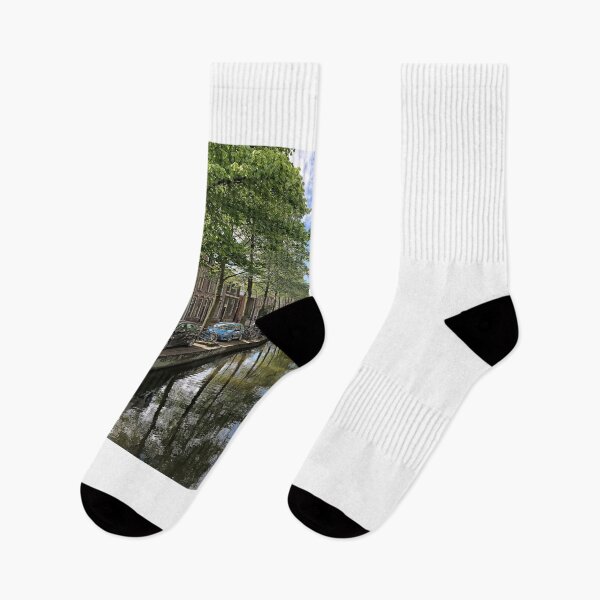 Item preview, A canal in Delft, the Netherlands designed and sold by dabingboshi.
