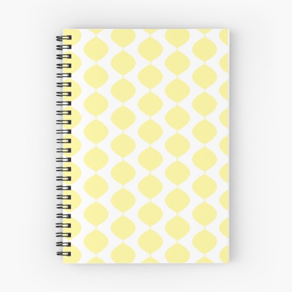 Item preview, Midcentury Modern Retro 60s Waves Pattern  (Yellow Pastel) designed and sold by Makanahele.