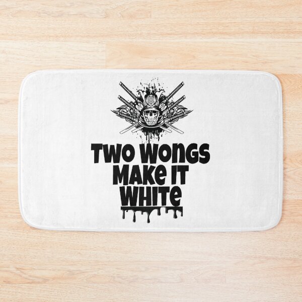 Item preview, Two wongs make it white  designed and sold by FoxSebastian.