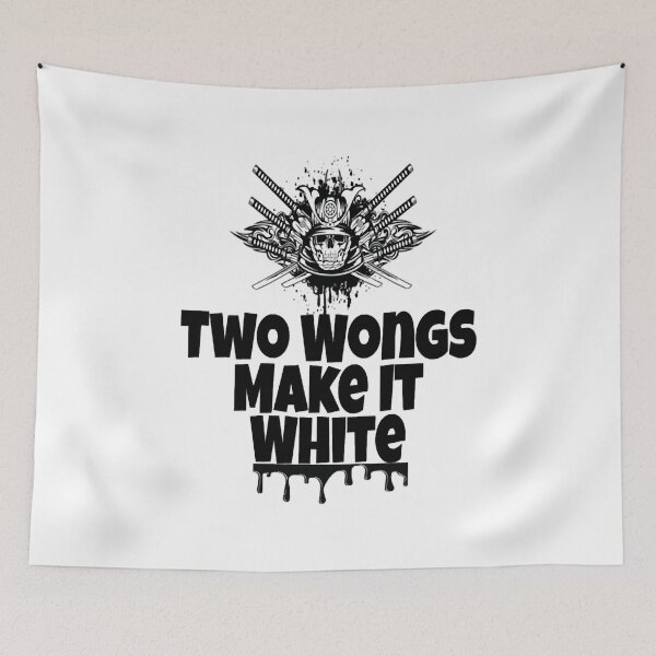 Item preview, Two wongs make it white  designed and sold by FoxSebastian.