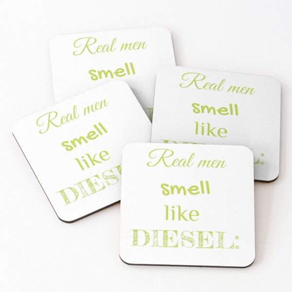 Item preview, Real men smell like diesel, design. designed and sold by CoolSpider45.