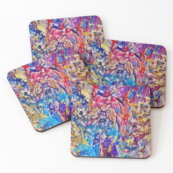Item preview, Cosmic Colorful Power Art Print  designed and sold by SoulArtSara.