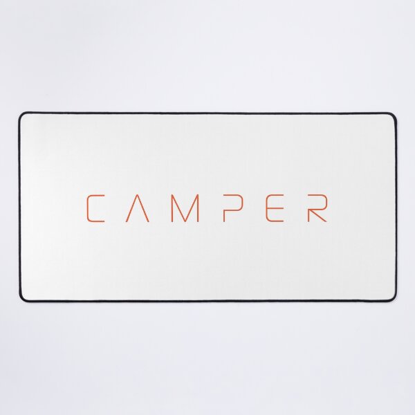 Item preview, CAMPER sticker - orange designed and sold by robnoble.