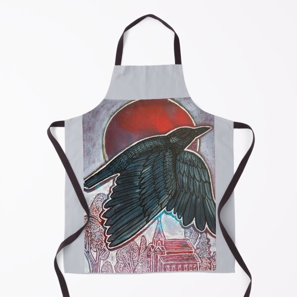 Item preview, Blood Moon Crow designed and sold by Lynnette Shelley.
