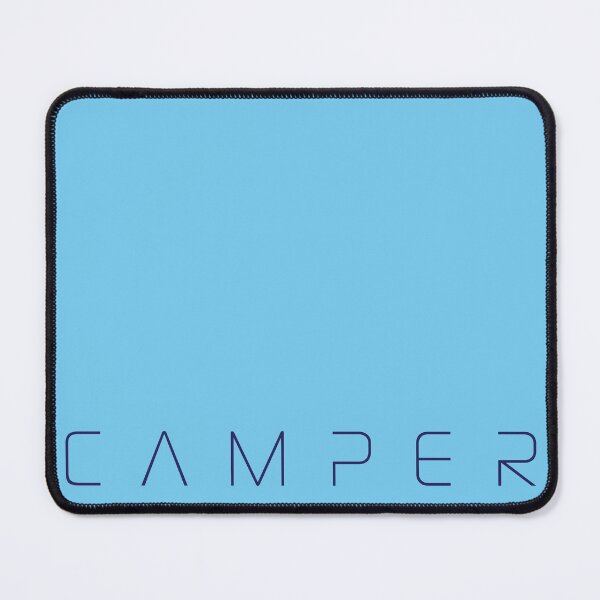 Item preview, CAMPER sticker - navy designed and sold by robnoble.