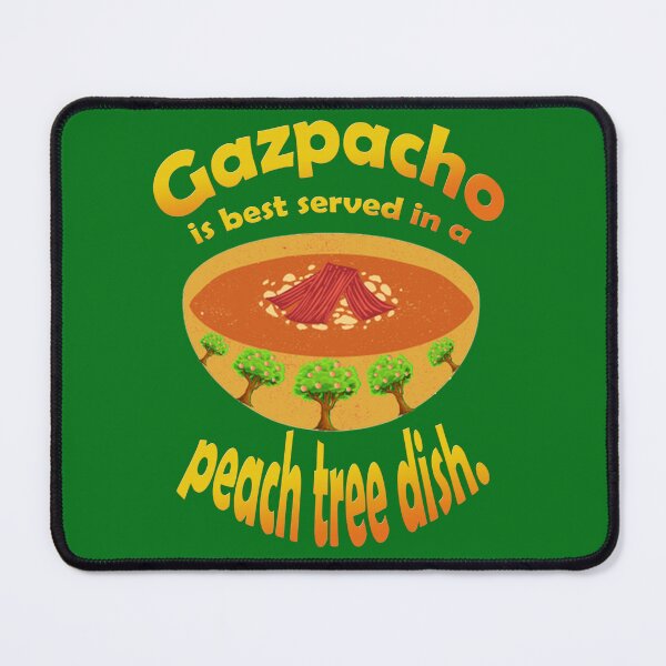 Item preview, Gazpacho Best in Peach Tree Dish designed and sold by Karen Simon.