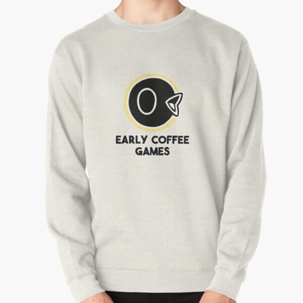Early Coffee Games Logo Pullover Sweatshirt