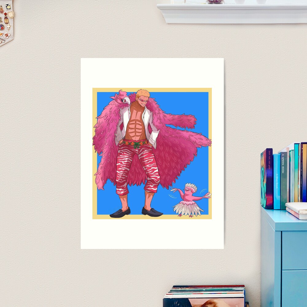 Donquixote Doflamingo One Piece1556 Art Board Print for Sale by  Chanceaguera