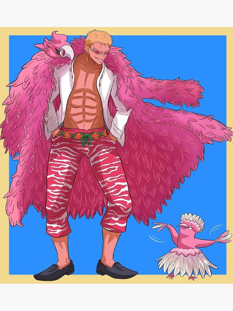 Donquixote Doflamingo One Piece Art Board Print for Sale by AngelcxSenwq