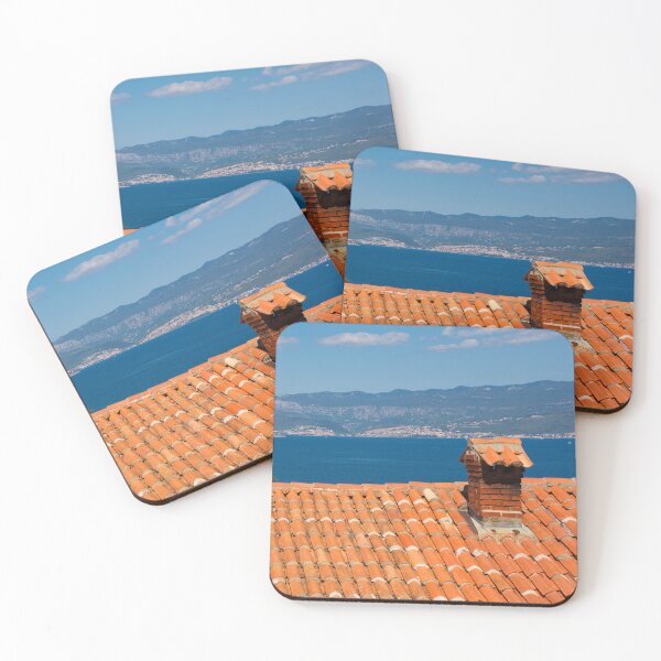 Item preview, Rooftop in Vrbnsk, Krk, Croatia designed and sold by jojobob.