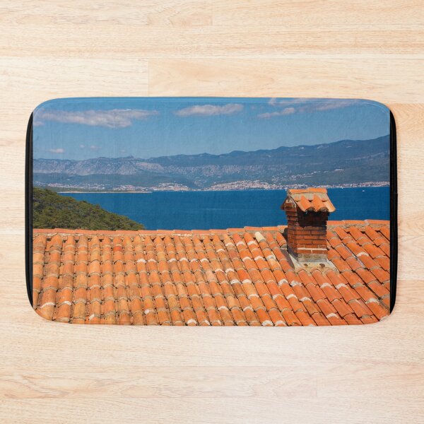 Item preview, Rooftop in Vrbnsk, Krk, Croatia designed and sold by jojobob.