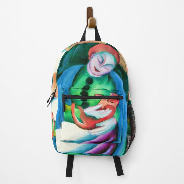 Item preview, Girl with Cat II by Franz Marc designed and sold by WonderweissStudio.