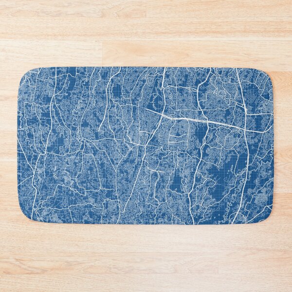 Item preview, Depok City Map of West Java, Indonesia - Blueprint designed and sold by deMAP.