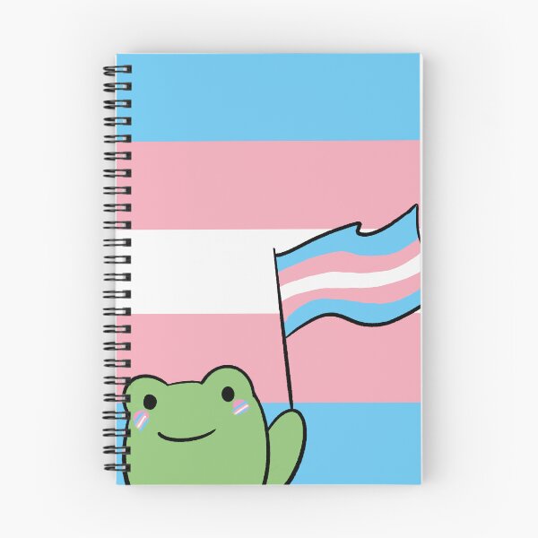 Item preview, Trans Flag Frog designed and sold by uchix.
