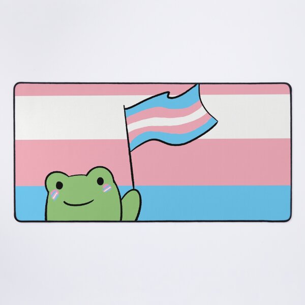 Item preview, Trans Flag Frog designed and sold by uchix.